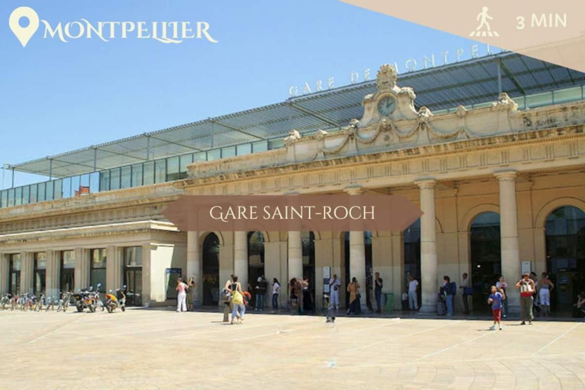 063 - Studio Didion, Centre Gare St Roch, Clim, Balcon,4Pers Montpellier Exterior photo